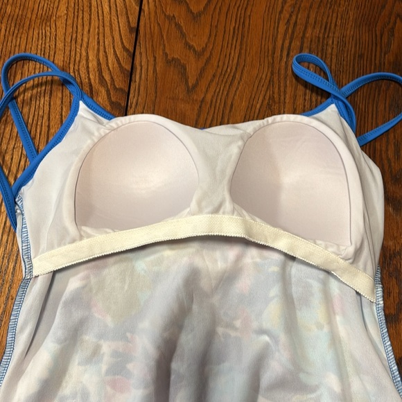 Catalina Swimsuit Blue Print Fully Lined Multi-Colored Size XL (16/18) - Picture 9 of 10